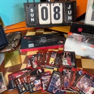 Michael Jordan collection cards